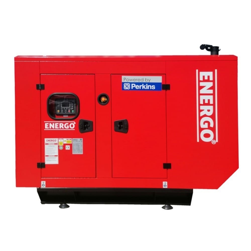 Generator stationar GSE150P carcasat galvanizat Pmax 150 kVA/120 kW 400 V fara panou automatizare ATS motorina PERKINS/STAMFORD - imagine 2