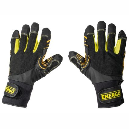 Manusi protectie mecanica ANTI-VIBRATION marimea 10 din poliuretan spandex manseta velcro