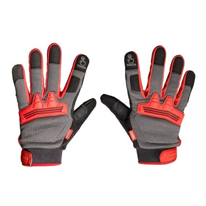 Manusi de lucru CONSTRUCTOR marimea 11 din spandex cu piele sintetica in palma si touchscreen
