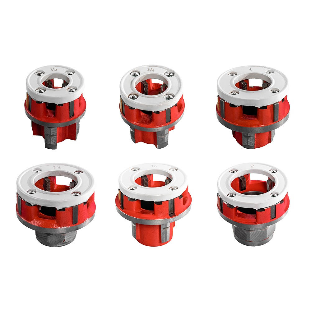 Clupa de filetat electrica PIPELINE tevi de diametre 1/2"-2" portabila 30 rpm 1700 W cu accesorii - imagine 6