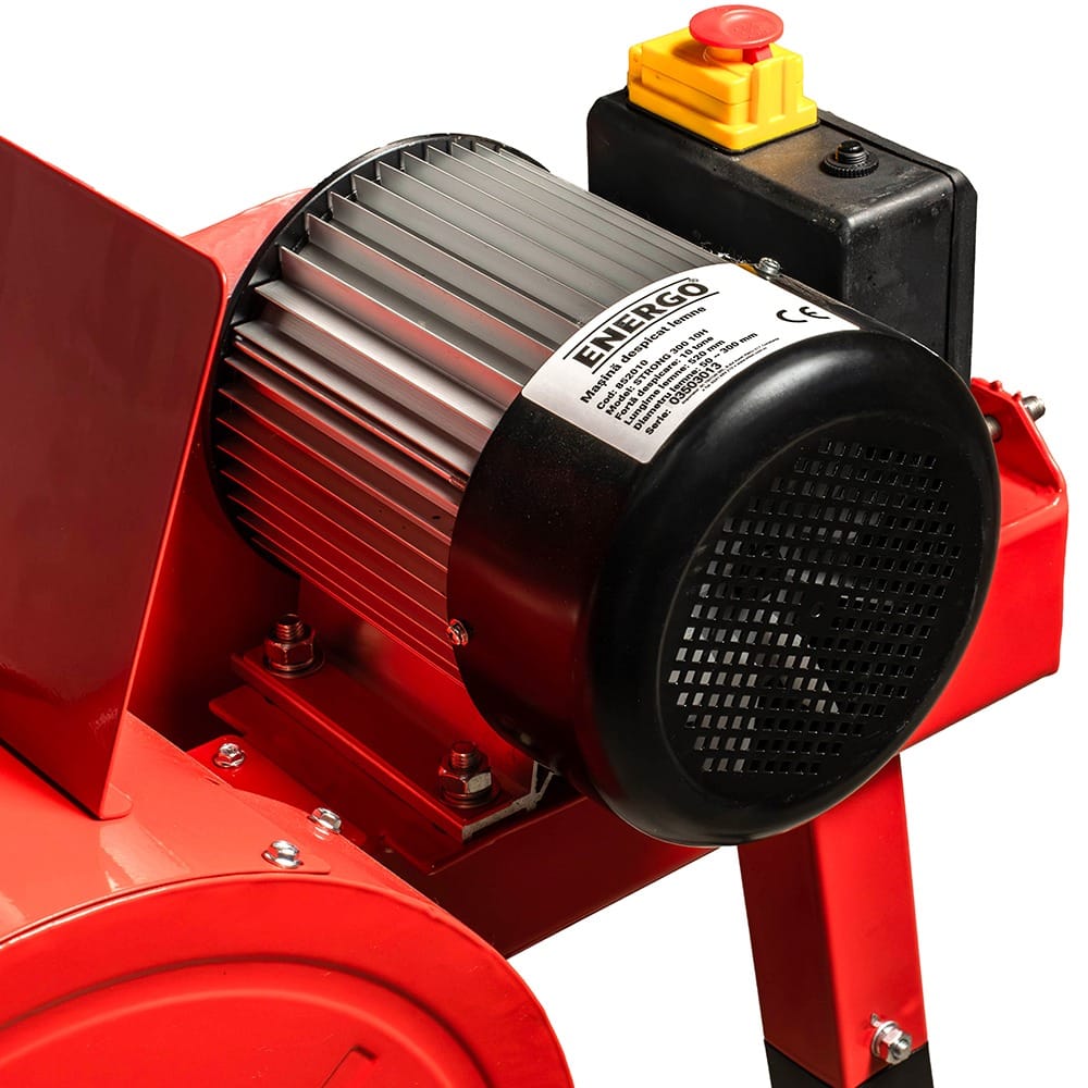 Masina despicat lemne STRONG 300 10TH orizontala cu motor electric diametre 50-300 mm h 520 mm forta 10 tone 1800 W 230 V - imagine 6