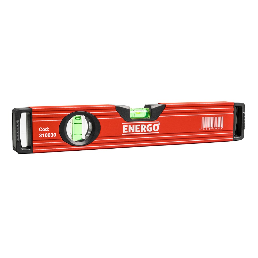 Nivela clasica antisoc L-30 cm PRECISION 4S din aluminiu cu 2 fiole si latura rectificata - imagine 4