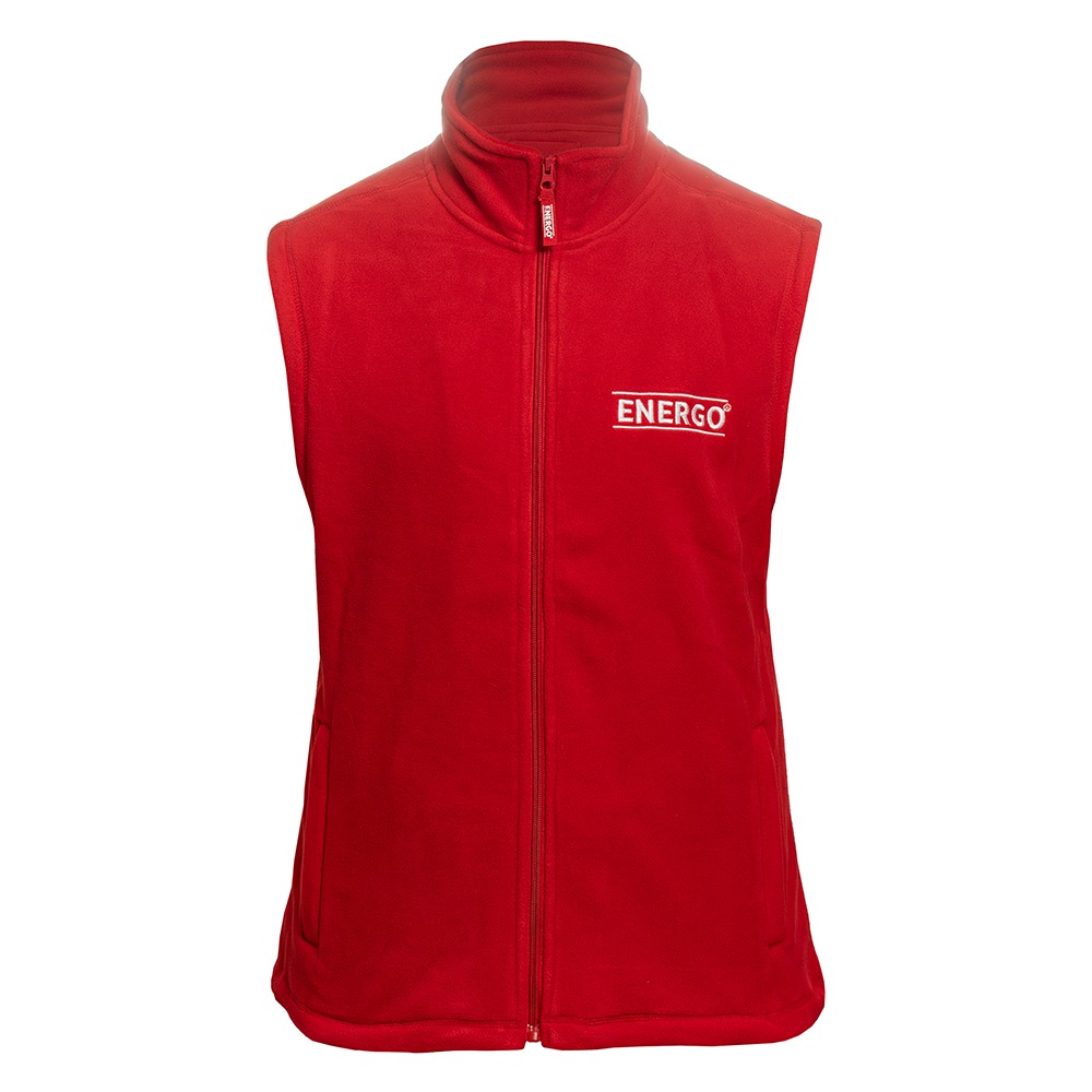 Vesta dama VENUS marimea XXXL rosie poliester cu micro-fleece 280g/mp